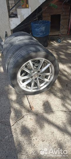 Колеса в сборе r17 летние