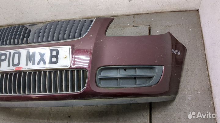 Бампер передний Skoda Fabia, 2010