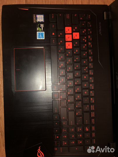 Игровой ноутбук asus rog strix