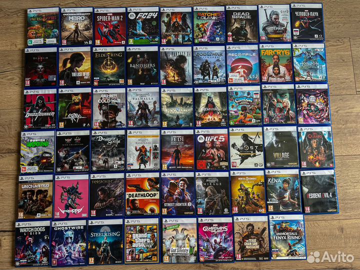 Коллекция игр для Sony Playstation 5