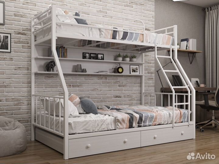 Детская кровать двухэтажная