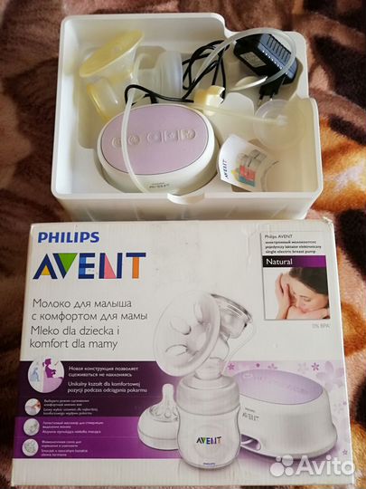 Молокоотсос Avent электрический