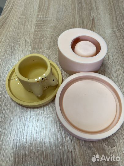 Молд силиконовый для гипса набор