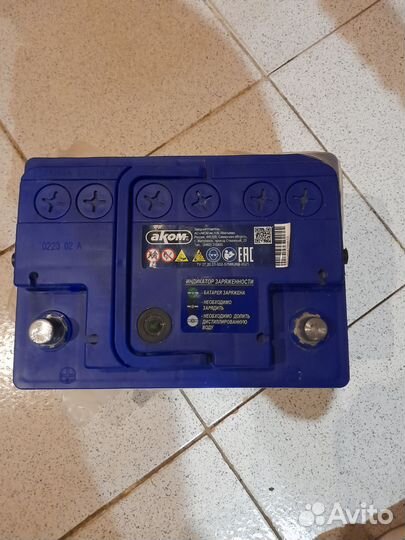 Аккумулятор автомобильный 60 ач