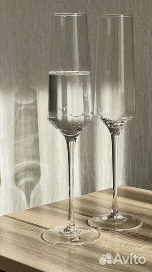 Набор бокалов для шампанского 280 мл, 2шт