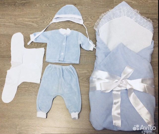 Конверт для новорожденного (мальчик)