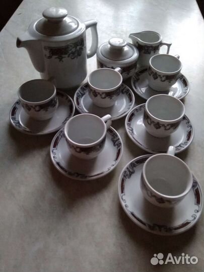 Кофейный сервиз Чехословакия