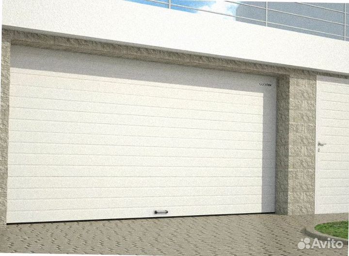 Гаражные секционные ворота