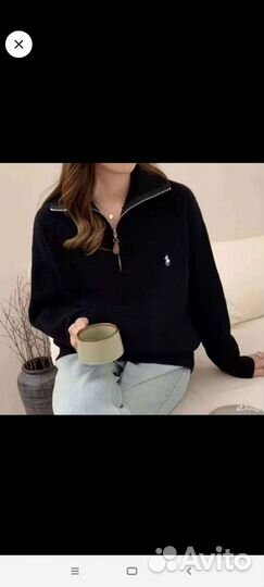 Свитер черный и белый