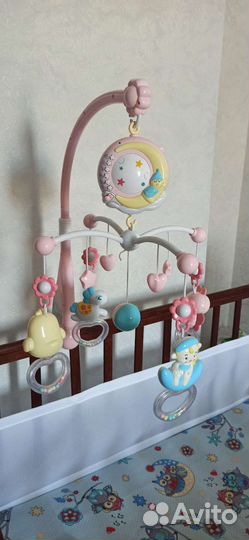 Мобиль на кроватку с проектором