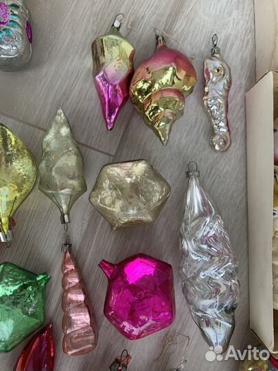 Елочные игрушки СССР