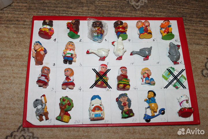 Игрушки из шоколадных яиц, ч.9