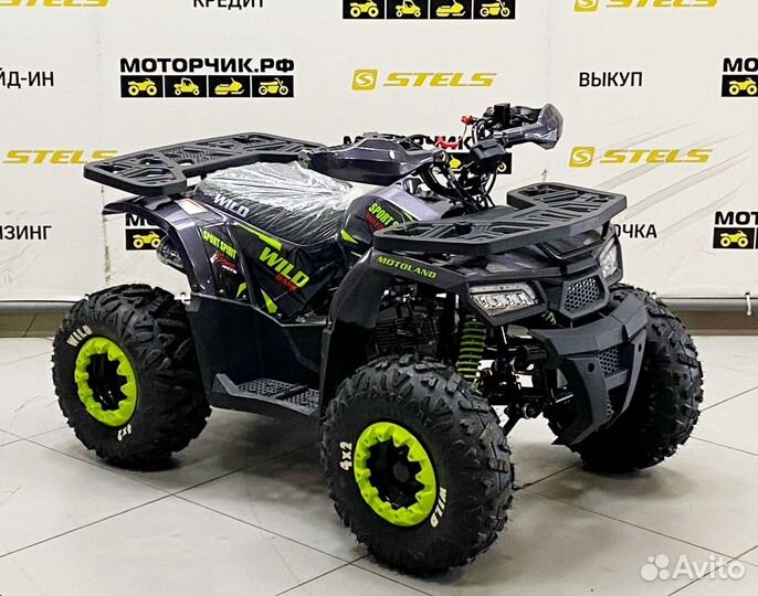 Квадроцикл MotoLand ATV 125 wild basic