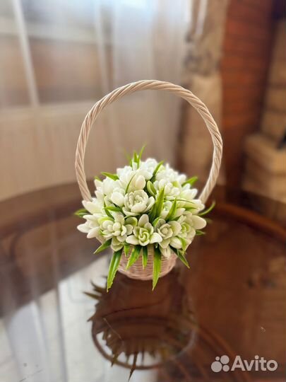 Букет из мыла. Подарок. Цветы