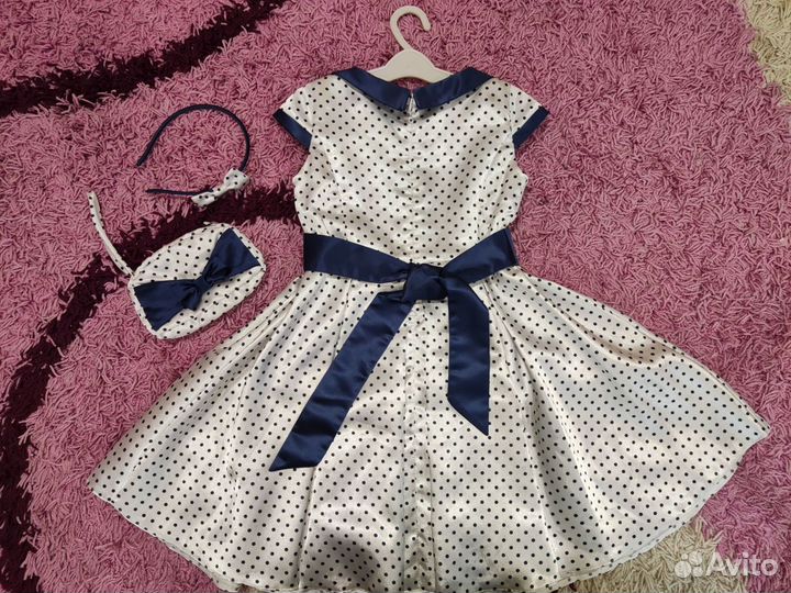 Платье для девочки нарядное, 122 размер
