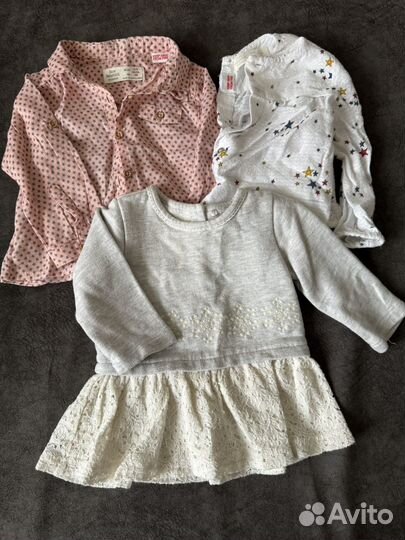 Пакет вещей на девочку 62 68 74
