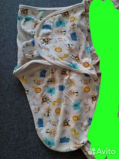 Пеленка-кокон на липучке