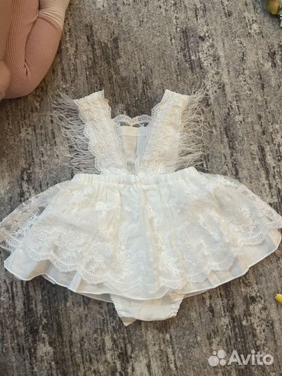 Платье нарядное 80 86