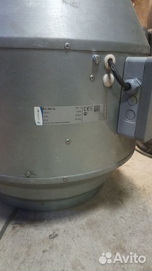 Канальный вентилятор systemair KD400 XL (5800м.куб