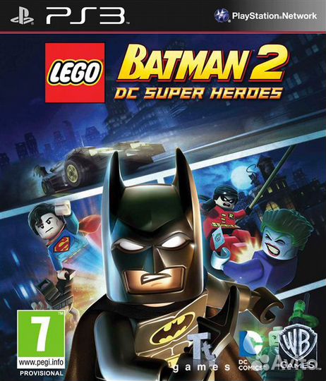 Lego Batman 2 DC Super Heroes PS3 рус.суб. б\у