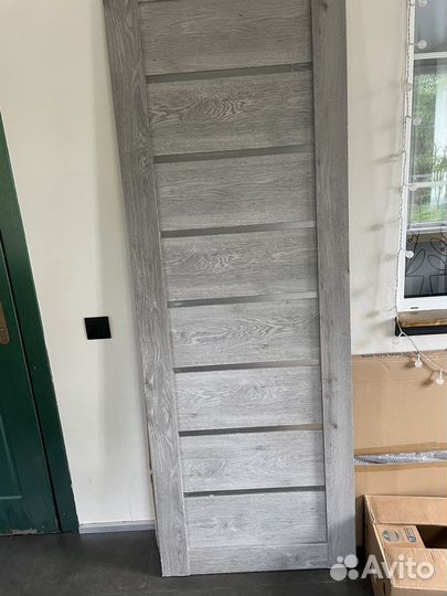 Двери межкомнатные 70х200 серая