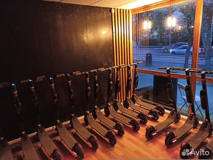 Электросамокат ninebot es1 с доп. батареей