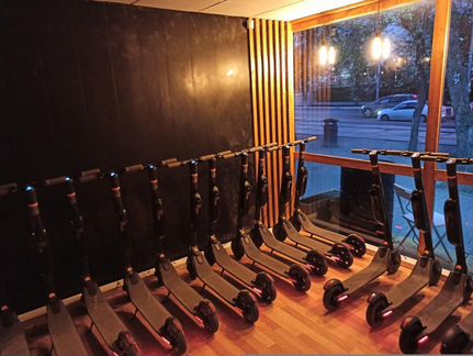 Электросамокат ninebot es1 с доп. батареей