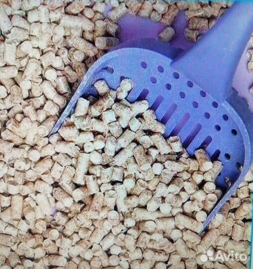 Наполнитель для кошачьего туалета древесный