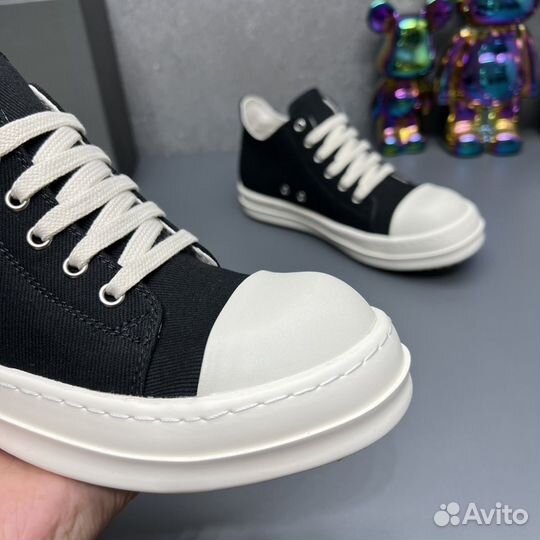 Кеды Rick Owens Pentagram Ramones Low Sneakers