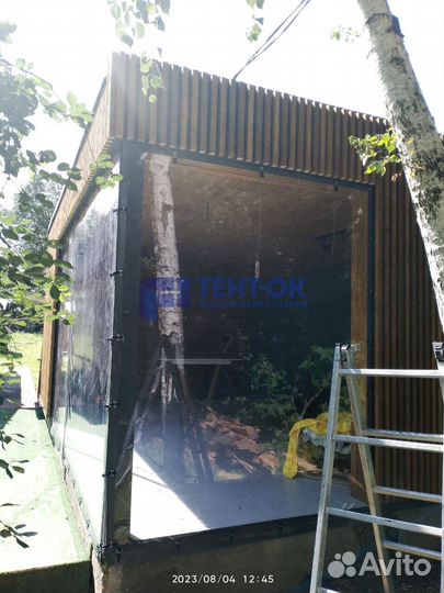 Мягкое стекло для беседок