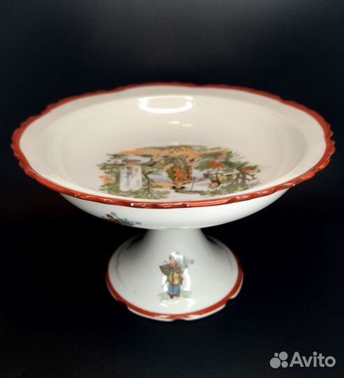 Ваза фруктовница шинуазри 1920е гг