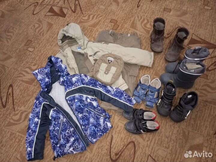 Детские вещи пакетом (рост 116)