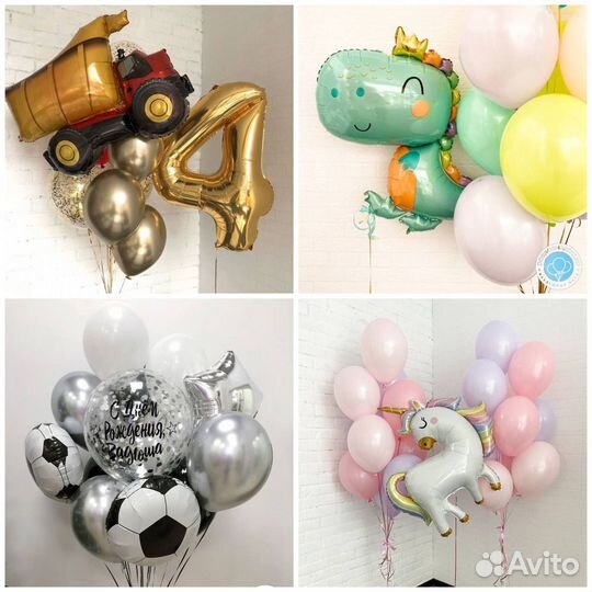 Воздушные шарики на выписку, день рождения