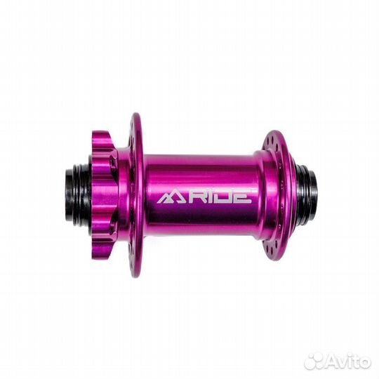 Втулка передняя Ride Enduro, 32H, 100x15 мм, фиоле
