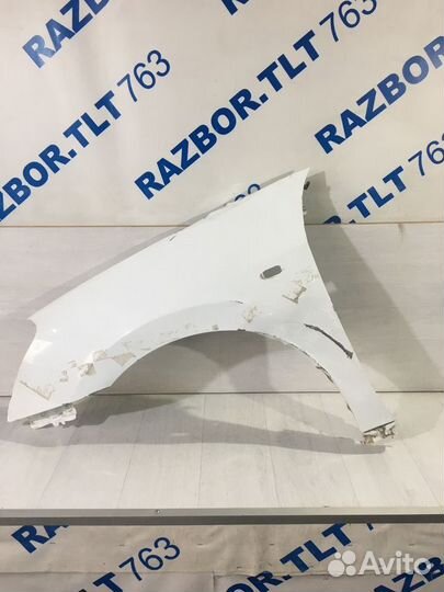 Крыло переднее левое nissan almera G15 1.6 мт седа