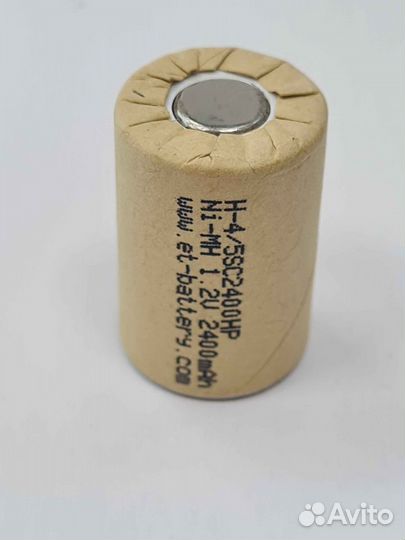 Аккумулятор ET H-4/5SC2400HP высокотовый Ni-Mh 1.2