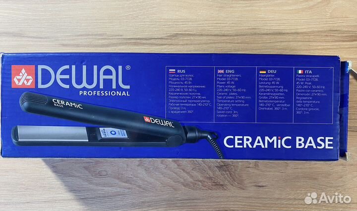 Утюжок для волос Dewal