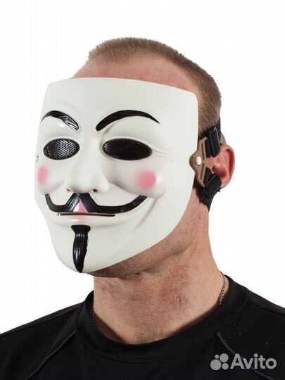 Страйкбольная маска Гая Фокса / Анонимуса