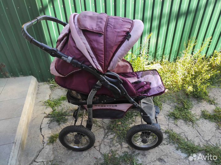 Коляска 2 в 1, б/у