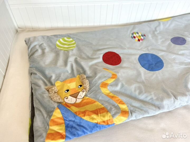 Развивающий коврик IKEA плюс покрывало