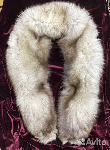 Воротник из песца