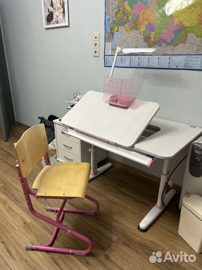 Растущая парта + стул в подарок