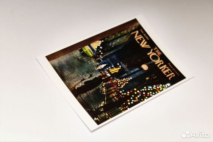 Открытки винтаж журнал New Yorker