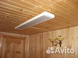 Обогрев бани обогревателями