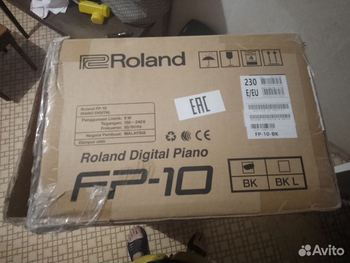 Синтезатор Roland FP-10-BK