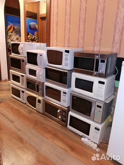 Микроволновые печи, полностью рабочие, чистые