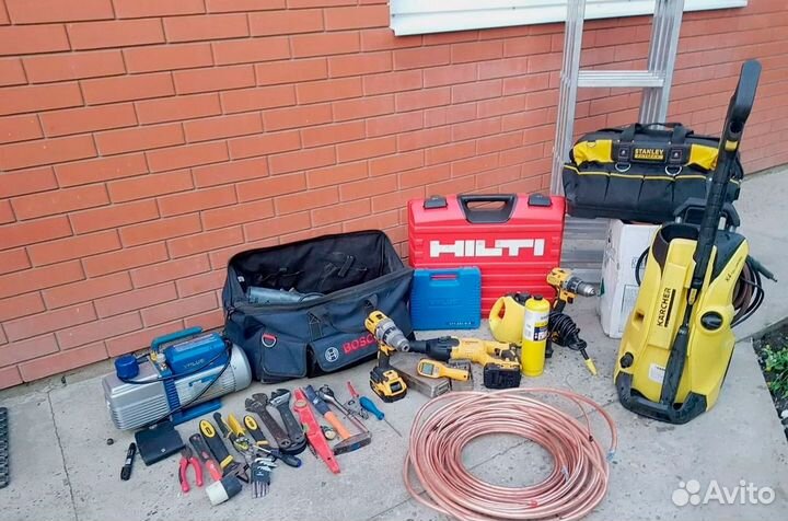 Ремонт кондиционеров. Заправка Чистка кондиционера