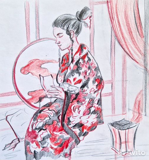 Картина, цветная графика