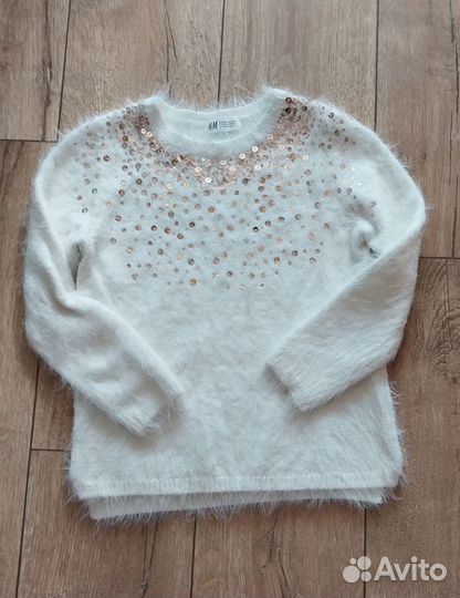 Свитер для девочки 134/140