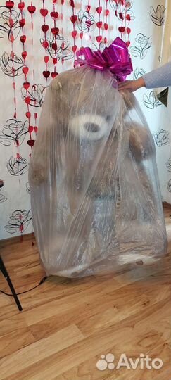 Большой плюшевый мишка новый